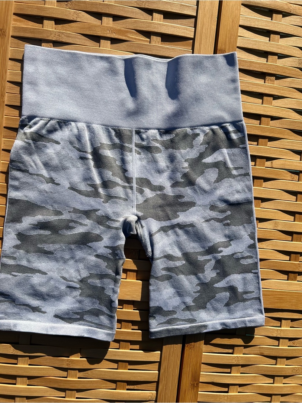 👻5/$13- RYKA Camo High-Waist Biker Shorts